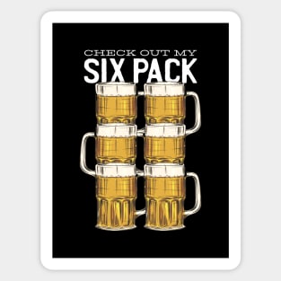 MY SIX PACK BEER Sticker